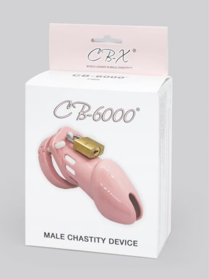Pink Resin Chastity Cage – Secure Lockable Design